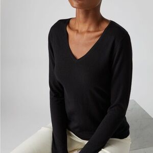 Lands End cashmere sweater M/L